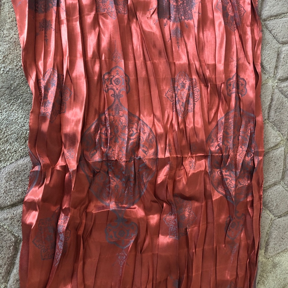 Vietnam Silk Scarf. Nwot. ~62”x20”
